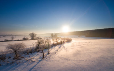Sonnenaufgang über Hohenfelden